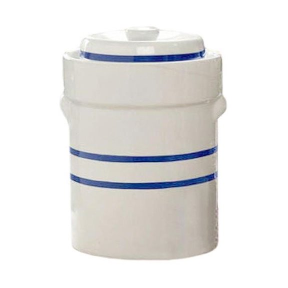 XWDSKJE Ohio Stoneware 3-Gallon Fermentation Crock Complete Kit