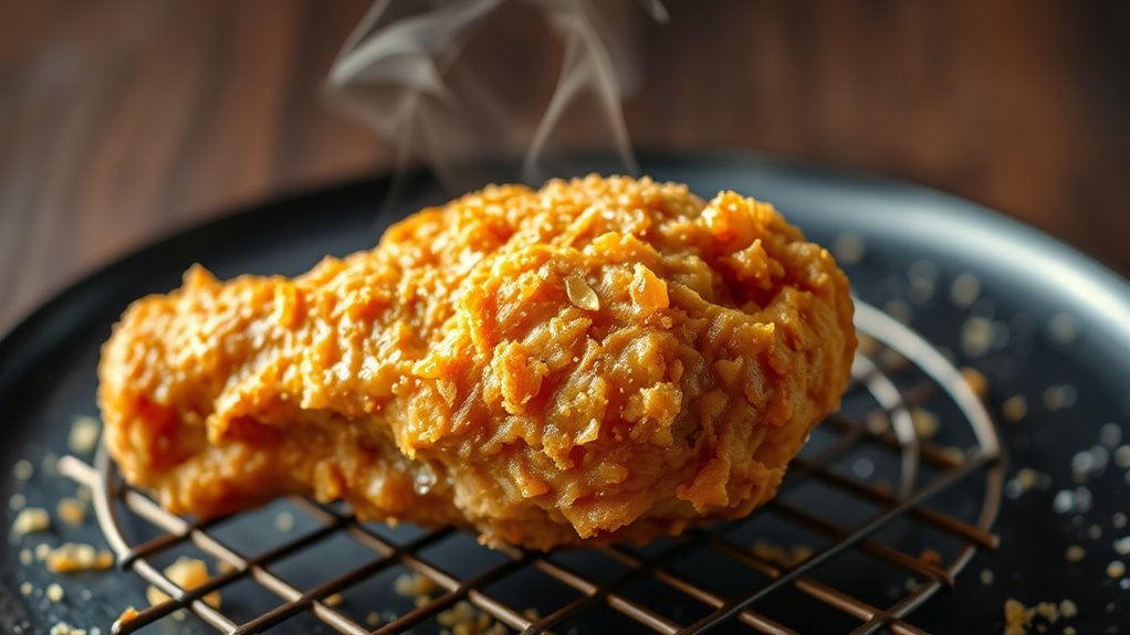 oil absorption causes sogginess