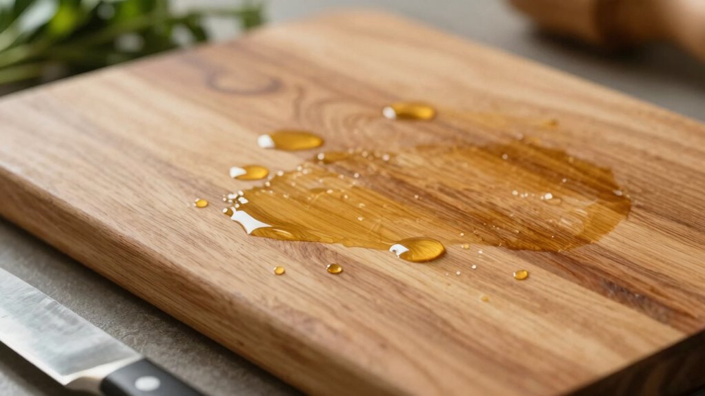 oil protects wood surfaces