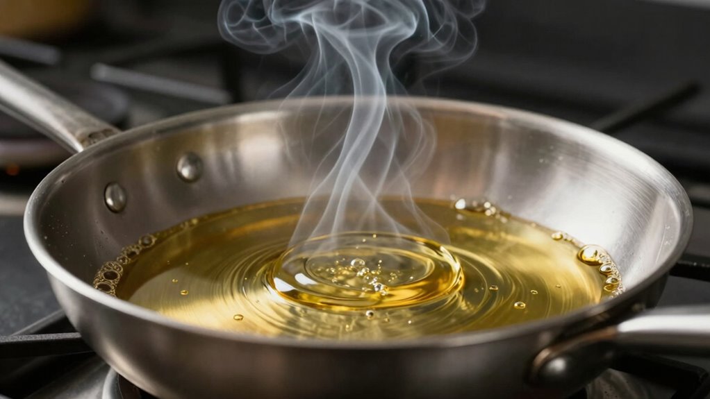 oil smoke and burn points