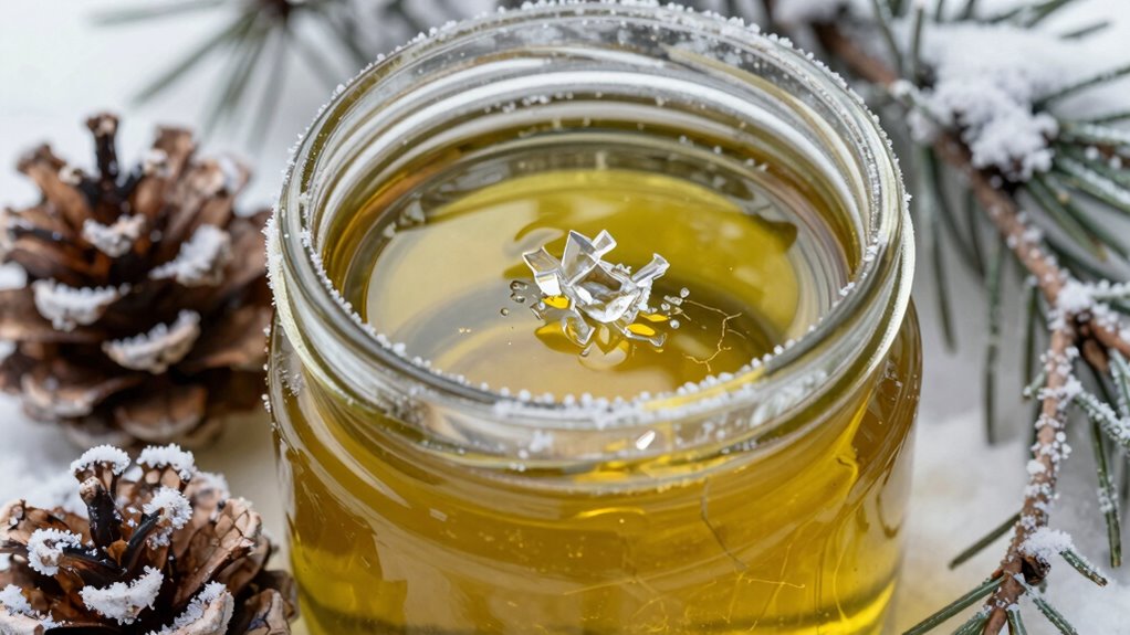 oils solidify in winter