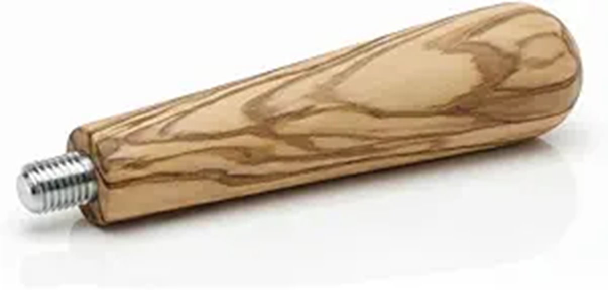 Portafilter Handle Espresso Coffee Machine (Olive Wood M12)