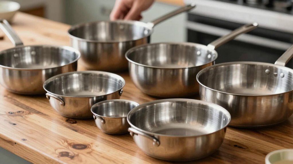 optimal kadai size selection