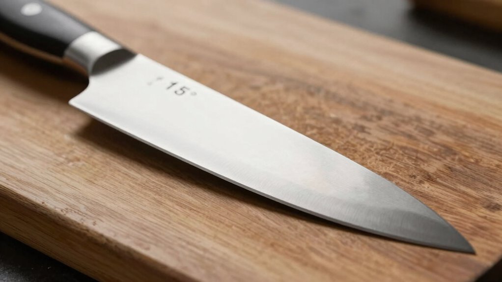 optimal knife cutting angles