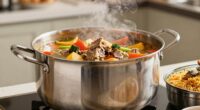 optimal stockpot size calculation