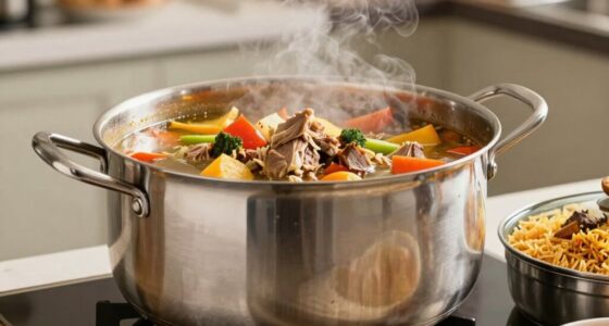 optimal stockpot size calculation
