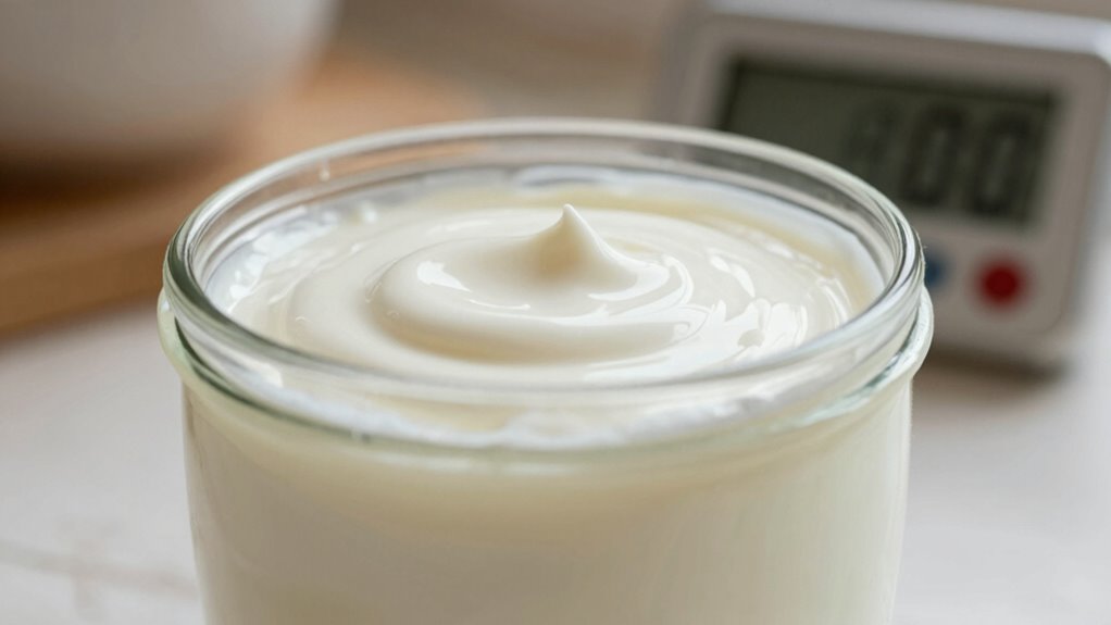optimal yogurt fermentation conditions