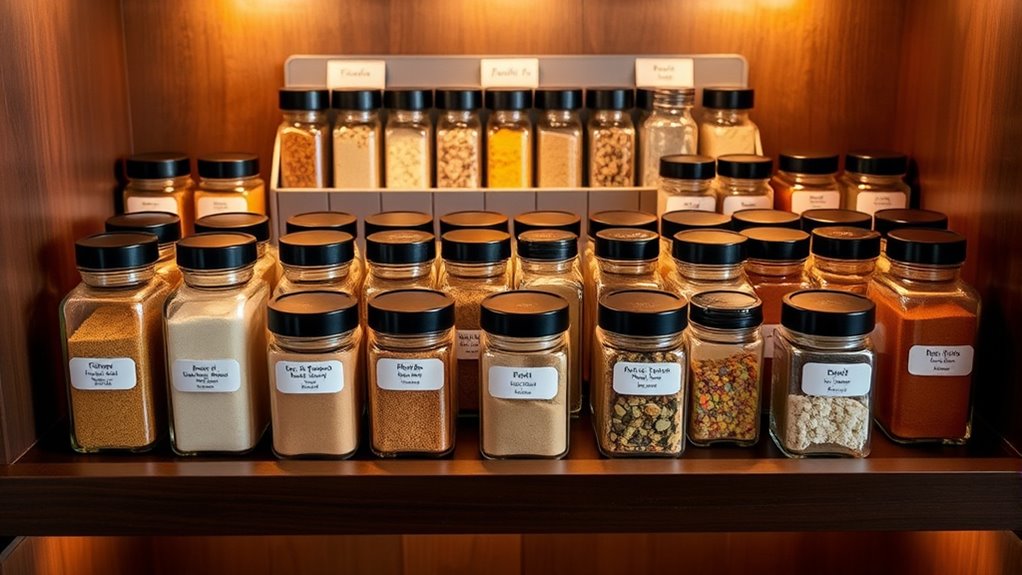 organize store label rotate