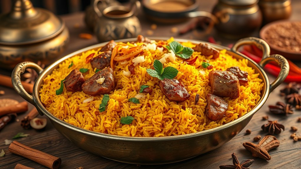 origins of royal biryani
