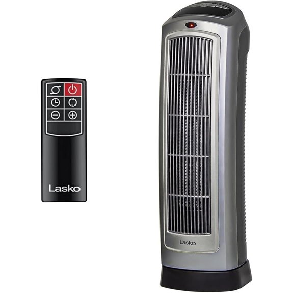oscillating ceramic tower heater