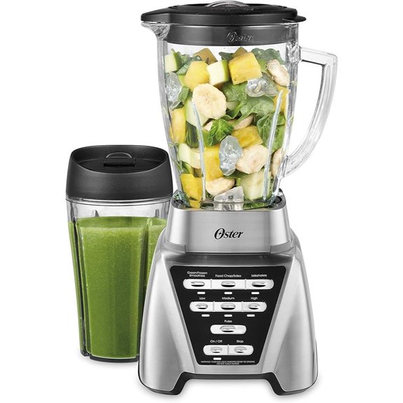 Oster Pro 1200 Blender with Glass Jar & To-Go Cup