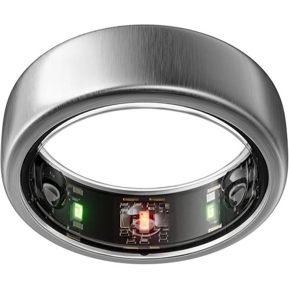 Oura Gen3 Horizon Titanium Smart Ring (Size 10)