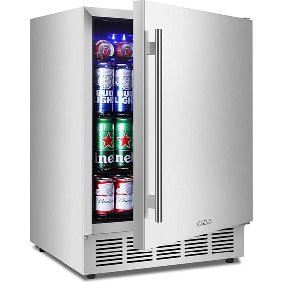 24 Outdoor Beverage Cooler Refrigerator