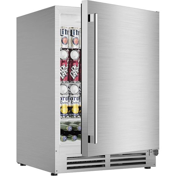 Coolake 24 Outdoor Beverage Refrigerator (5.3 Cu.ft)