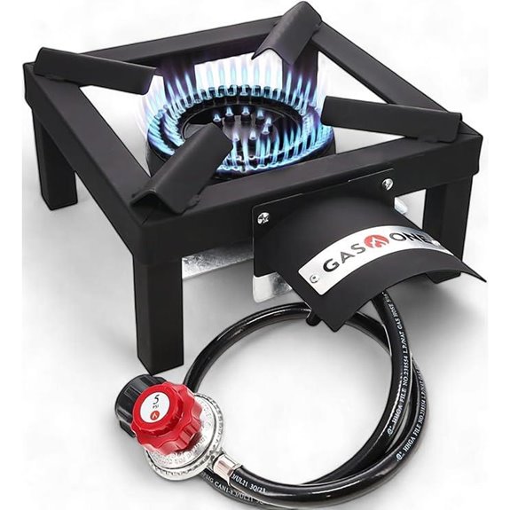 GasOne High Pressure Propane Burner for Outdoor Cooking