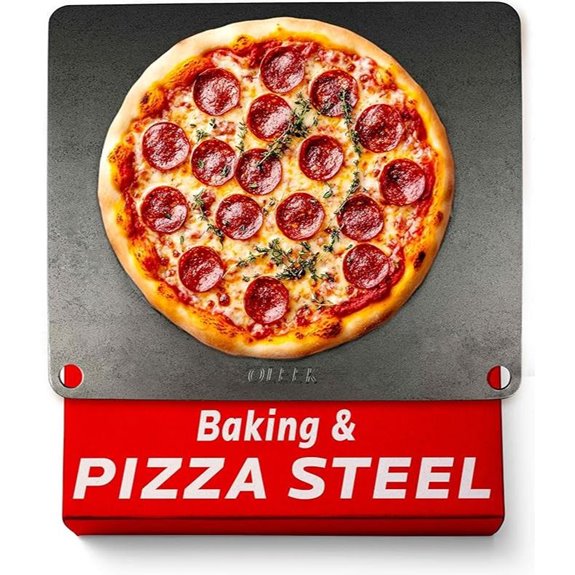 OLEEK Pizza Steel Sheets for Oven 16x13.4 Inches