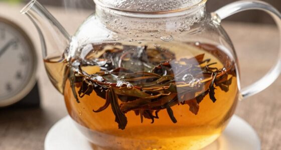 over steeping releases bitter tannins