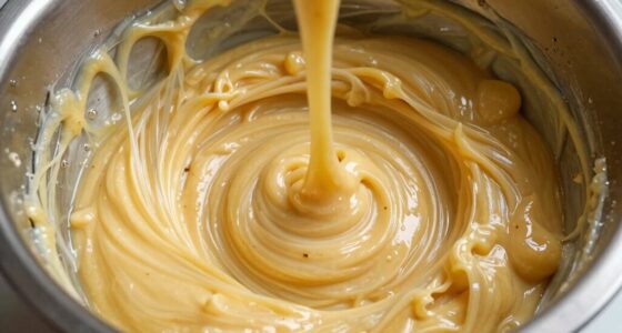 overmixing causes gluten development