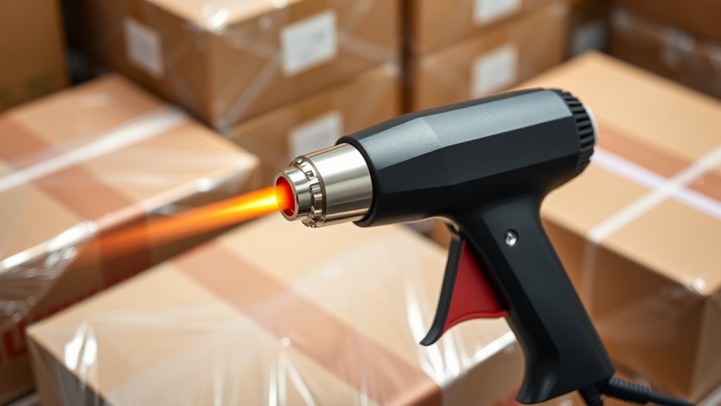 packaging heat gun considerations
