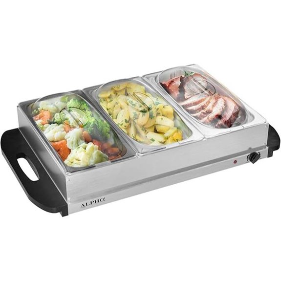 Alpha Living Food Warmers for Parties and Buffets