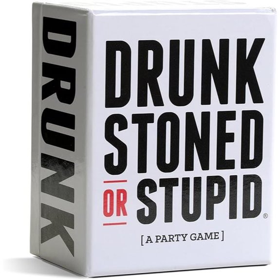 Drunk Stoned or Stupid Party Game with Prompts