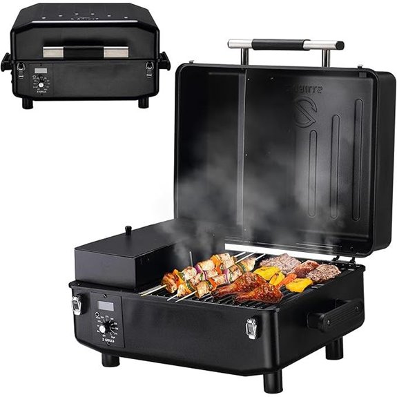 Z GRILLS 200A Tabletop Pellet Grill with PID Controller
