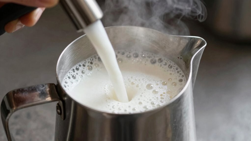 perfect milk frothing technique