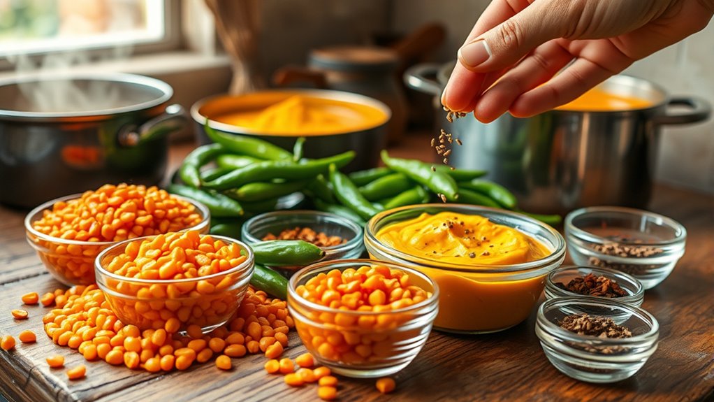 perfectly seasoned tender lentils