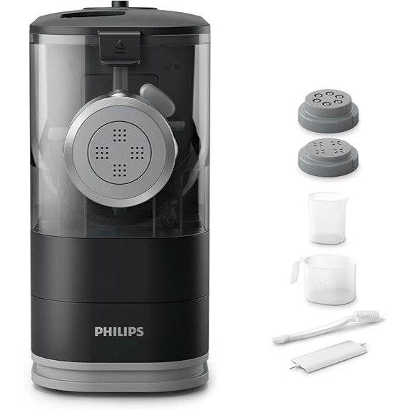 Philips Compact Pasta Maker with Discs and Recipe Book