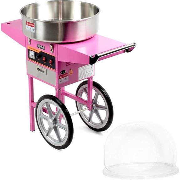 VIVO Pink 1030W Electric Cotton Candy Machine