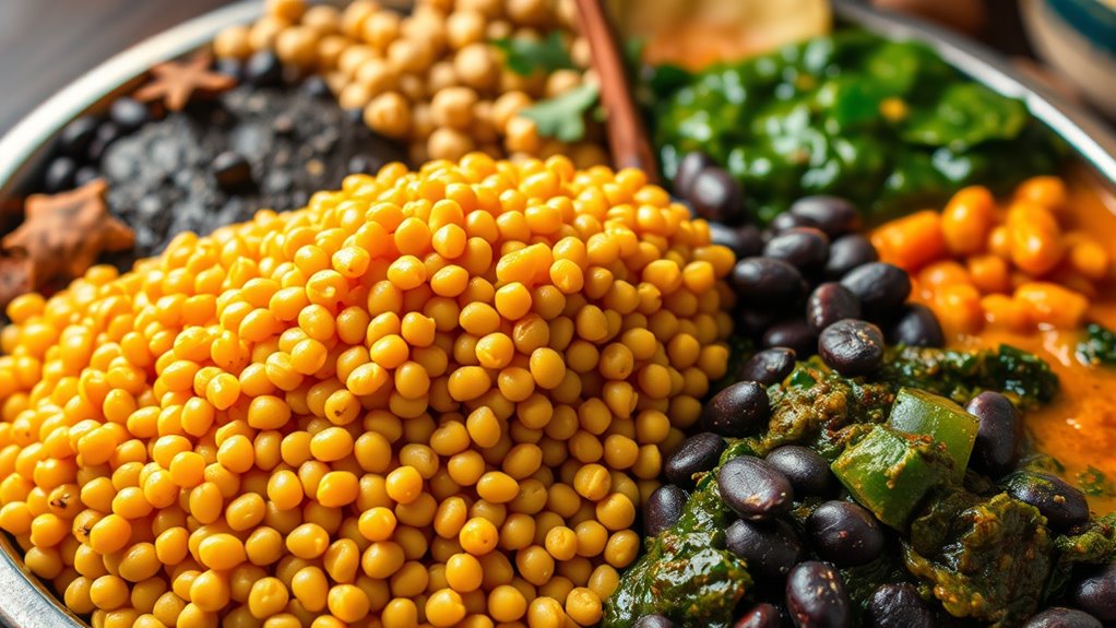 plant protein content varies