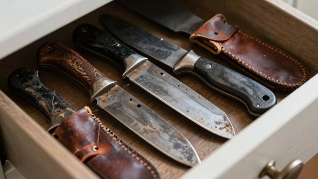 poor sheath quality damages blades