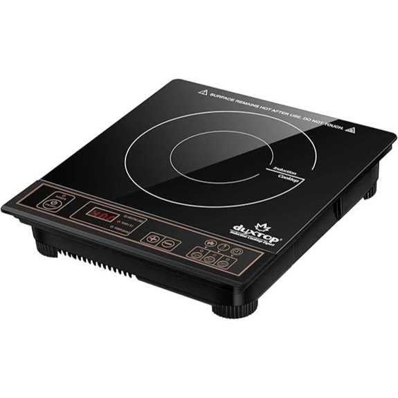 Duxtop 1800W Portable Induction Cooktop Gold