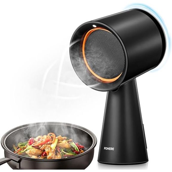 FOHERE Portable Range Hood with Detachable Filter