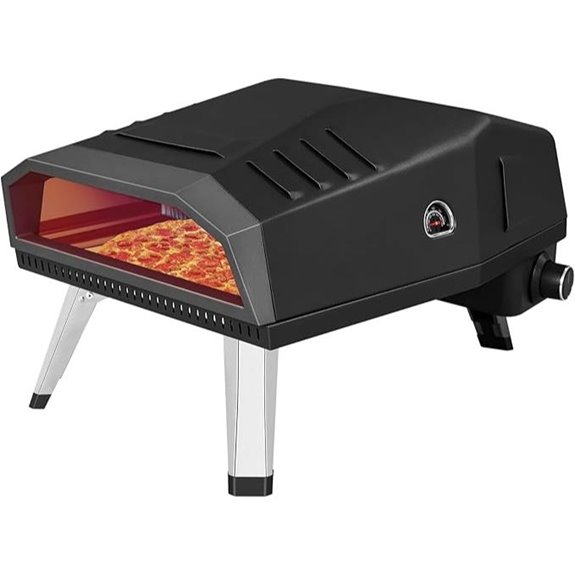 BOINN 12 Portable Outdoor Propane Pizza Oven