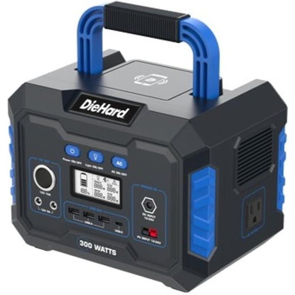 DieHard 300W Portable Power Station with Solar Option