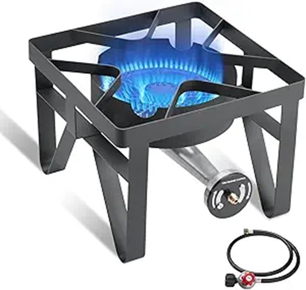 SKOK 200,000 BTUs Portable Propane Camping Stove