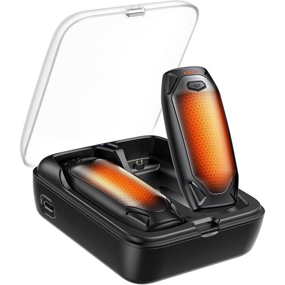 Kesguar Rechargeable Hand Warmers 2 Pack Portable Electric Heater