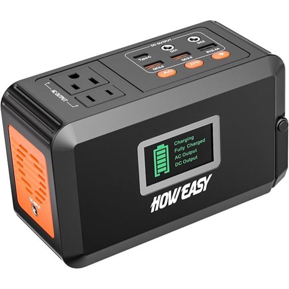 HOWEASY Portable Power Station with Solar Option