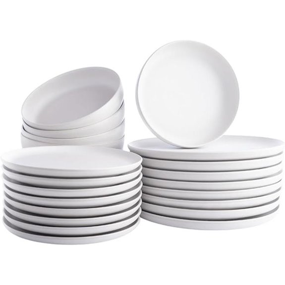 Porto Stoneware 24-Piece Dinnerware Set for 8