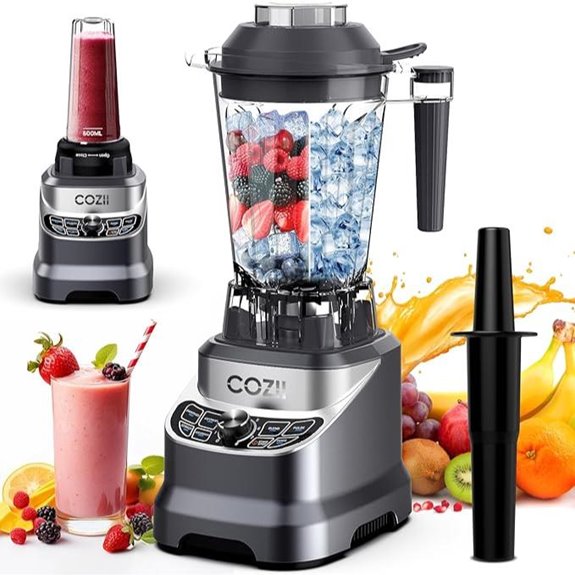 COZII Commercial Blender 2000W 64oz Pitcher