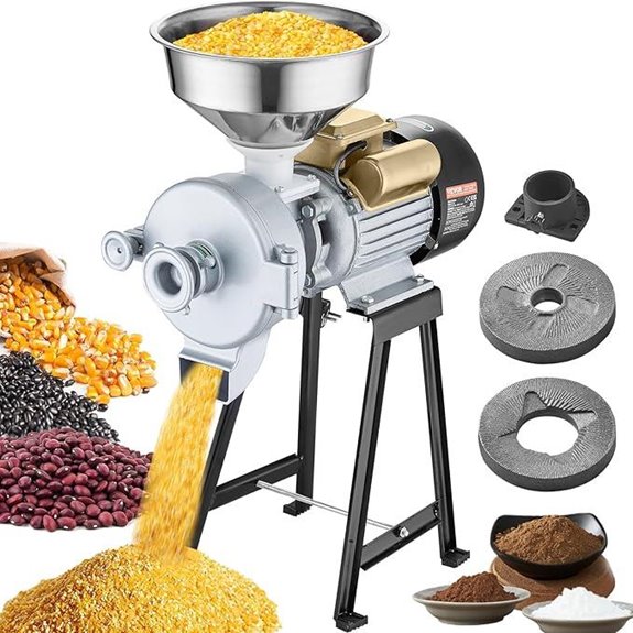 VEVOR Electric Grain Mill Grinder (3000W)