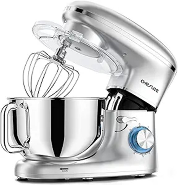 Cheflee 660W Stand Mixer with 6.5QT Bowl