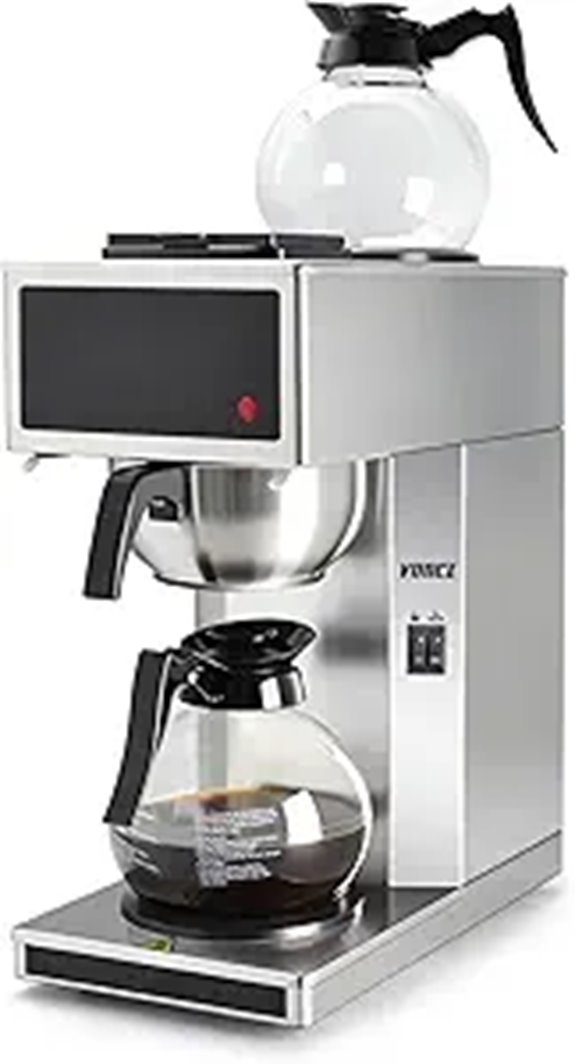 VONCI 1610W Commercial 12-Cup Coffee Maker