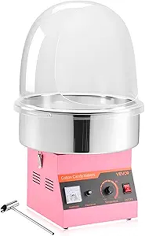 VEVOR 1000W Commercial Cotton Candy Machine
