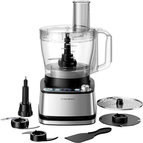 Food Processor with 4 Programs and 1000W