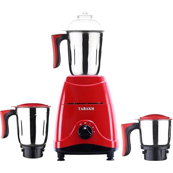 Tabakh Prime Indian Mixer Grinder (Indian Mixie) | 650 Watts | 110-Volts