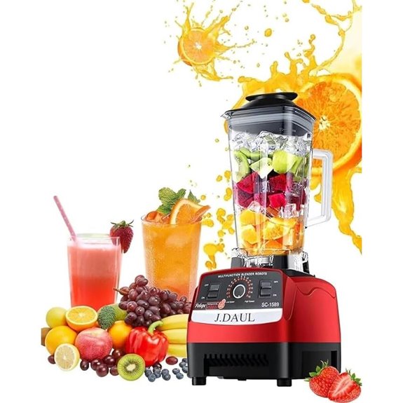 High-Speed Blender for Smoothies and Shakes