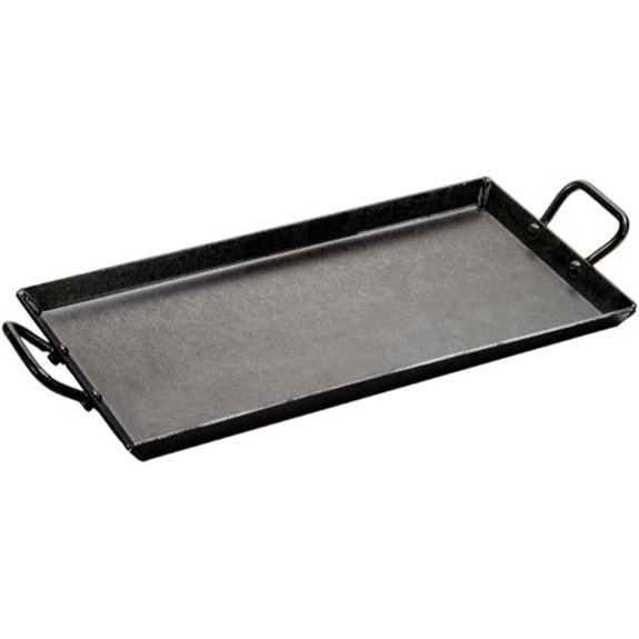 Lodge 18 Pre-Seasoned Carbon Steel Griddle