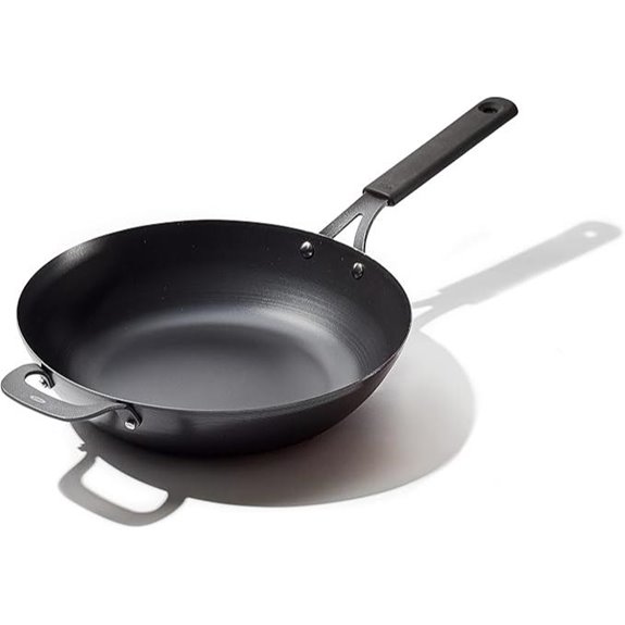 OXO Obsidian 12 Pre-Seasoned Carbon Steel Wok